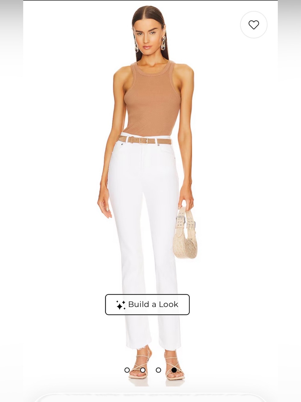 Agolde Riley Long High-Rise Straight Leg Jeans
